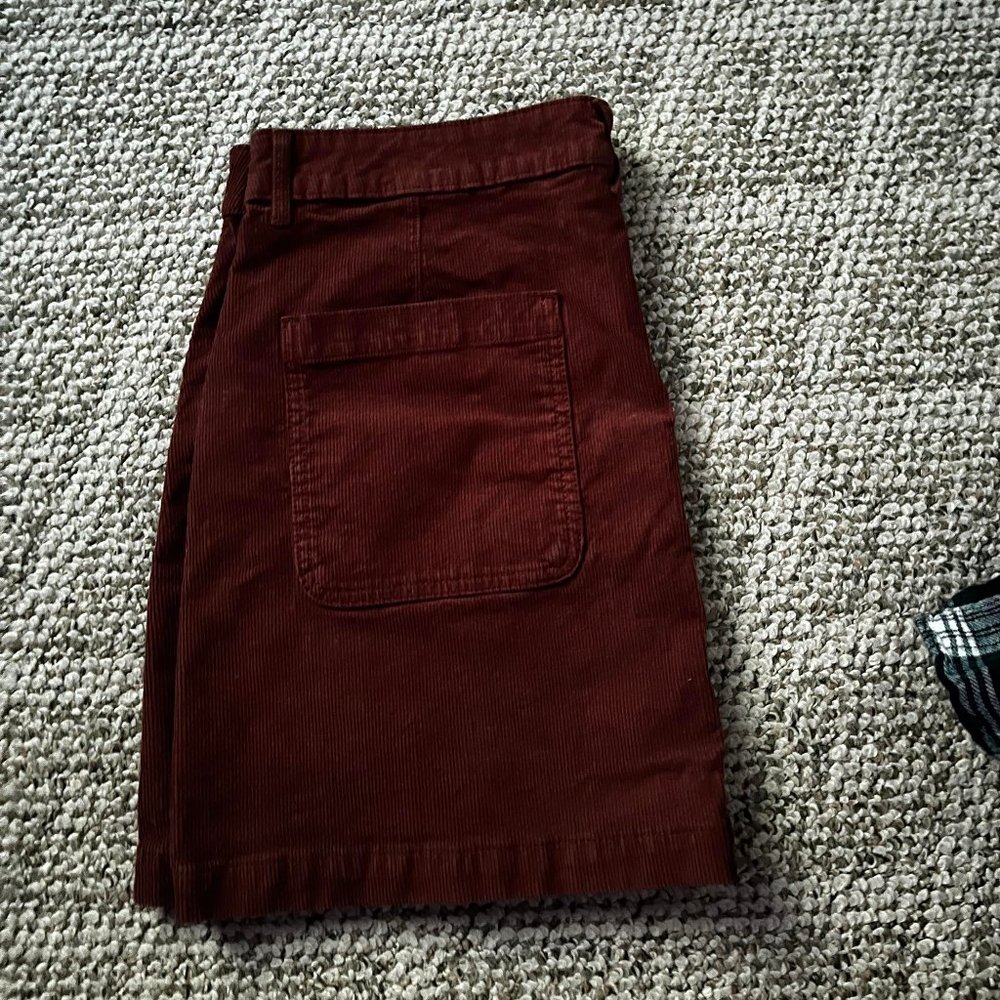 Corduroy Skirt